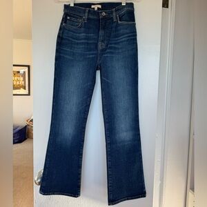 Splendid High Waist Slim Kick Jean - MEDIUM WASH